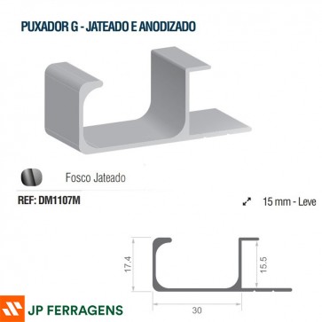 DM1107M PERFIL PUXADOR (LEVE) 6 MT DMA