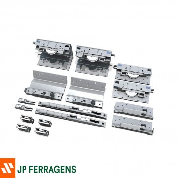 SS-200T/2 SISTEMA 2 PORTAS CORRER PESADO (50 A 80KG) ROMETAL