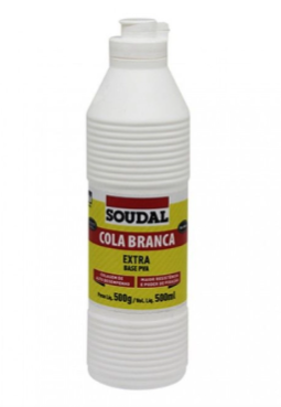 COLA BRANCA UNIVERSAL PVA 500G SOUDAL