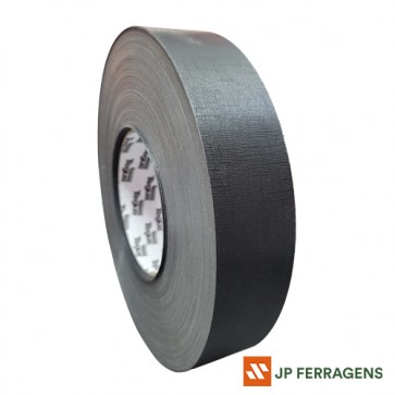 FITA DE BORDA ARGEL/PRETO TRAMA (SUDATI) 35MM X 50MTS TEGUS
