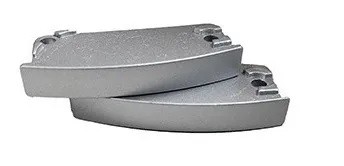 KIT PONTEIRA PERFIL GRAZ  ANODIZADO ALTERNATIVA