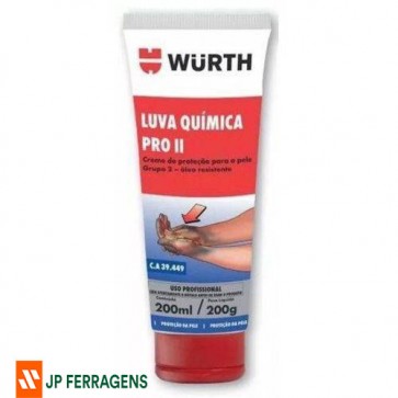 LUVA QUIMICA 200 G WURTH