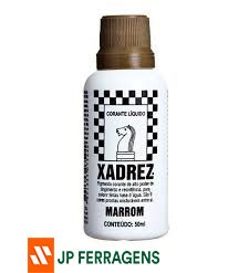 CORANTE  LIQUIDO XADREZ MARROM 50 G