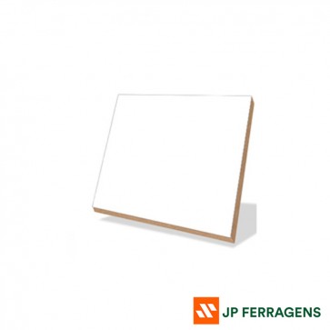 MDF 15 MM BRANCO LARISSA TX 2,75 X 1,85 2 FC FIBRAPLAC