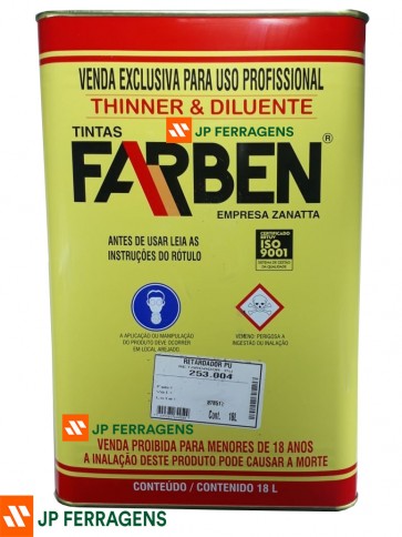 253004 RETARDADOR PU 18 LT FARBEN