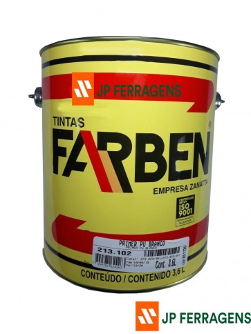 213102 PRIMER PU BRANCO 3,6 LT FARBEN