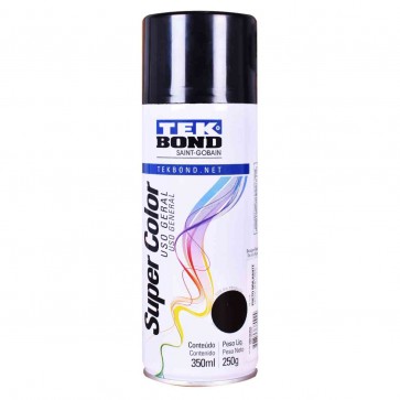 TINTA SPRAY PRETO BRILHANTE USO GERAL