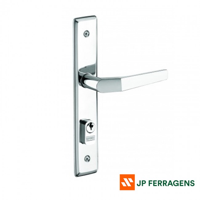 3003081118 FECHADURA POPLINE BANHEIRO ZINC SOPRANO | JP Ferragens