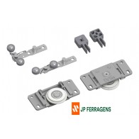 SISTEMA 1 PORTA DE CORRER COM MOLA GUIA UNIVERSAL REF 1025071422