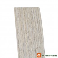 TAPA FURO ADESIVO 12 MM CARVALHO CANELA CARTELA C/ 27 