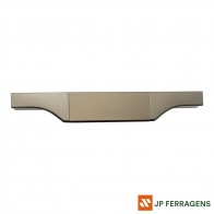 RM-183 PERFIL PUXADOR FACETATO CHAMPAGNE 1001 3 M ROMETAL