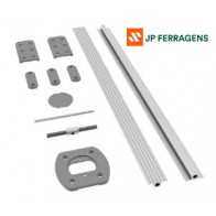 DP-101 DESEMPENADOR PARA 2 PORTAS EMBUTIDO ROMETAL