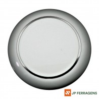 PUXADOR-IL7065-FILETE PRATA-CERÂMICA ITALYLINE