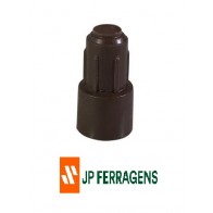 SUPORTE PRATELEIRA DE PINO PLASTICO 8 X 5MM MARROM 16648 RUM