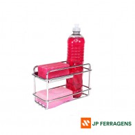 2310- PORTA DETERGENTE P/ BANCADA CROMADO