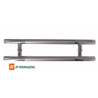 PUXADOR DUPLO PISA REDONDO 32X800MM INOX 304 POLIDO SOPRANO 03909.0328.91