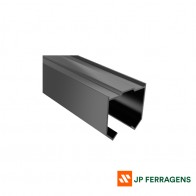 RM-021 PERFIL SUPERIOR ANODIZADO PORTA SUSPENSA P KIT RO-081 3 MT ROMETAL