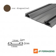RM-023 PERFIL INFERIOR BRONZE 3 MT ROMETAL