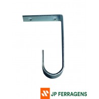 SUPORTE CABIDEIRO CENTRAL OBLONGO 100MM ZINCADO 7502 RUMATARI