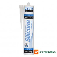 ADESIVO SILICONE ACETICO 280G BRANCO