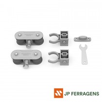 SISTEMA DE CORRER PARA PORTA SUSPENSA RO-8102 XT ROMETAL