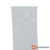 TAPA FURO ADESIVO CINZA CALCARIO 13MM CARTELA C/27 UND